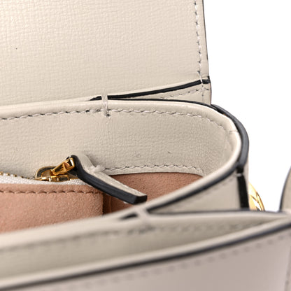 Gucci Azalea Calfskin Horsebit 1955 Shoulder Bag Mystic White 10 of 20