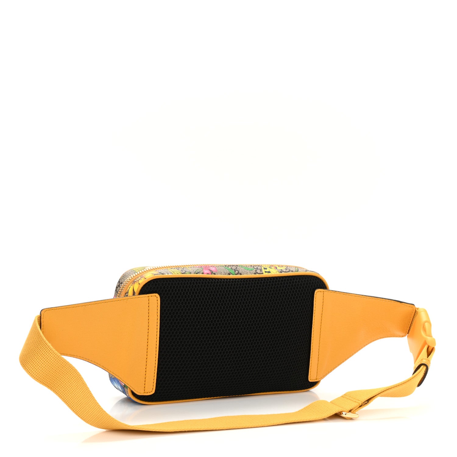 Gucci GG Supreme Monogram Flora Medium Ophidia Belt Bag Beige Multicolor Crop 3 of 8