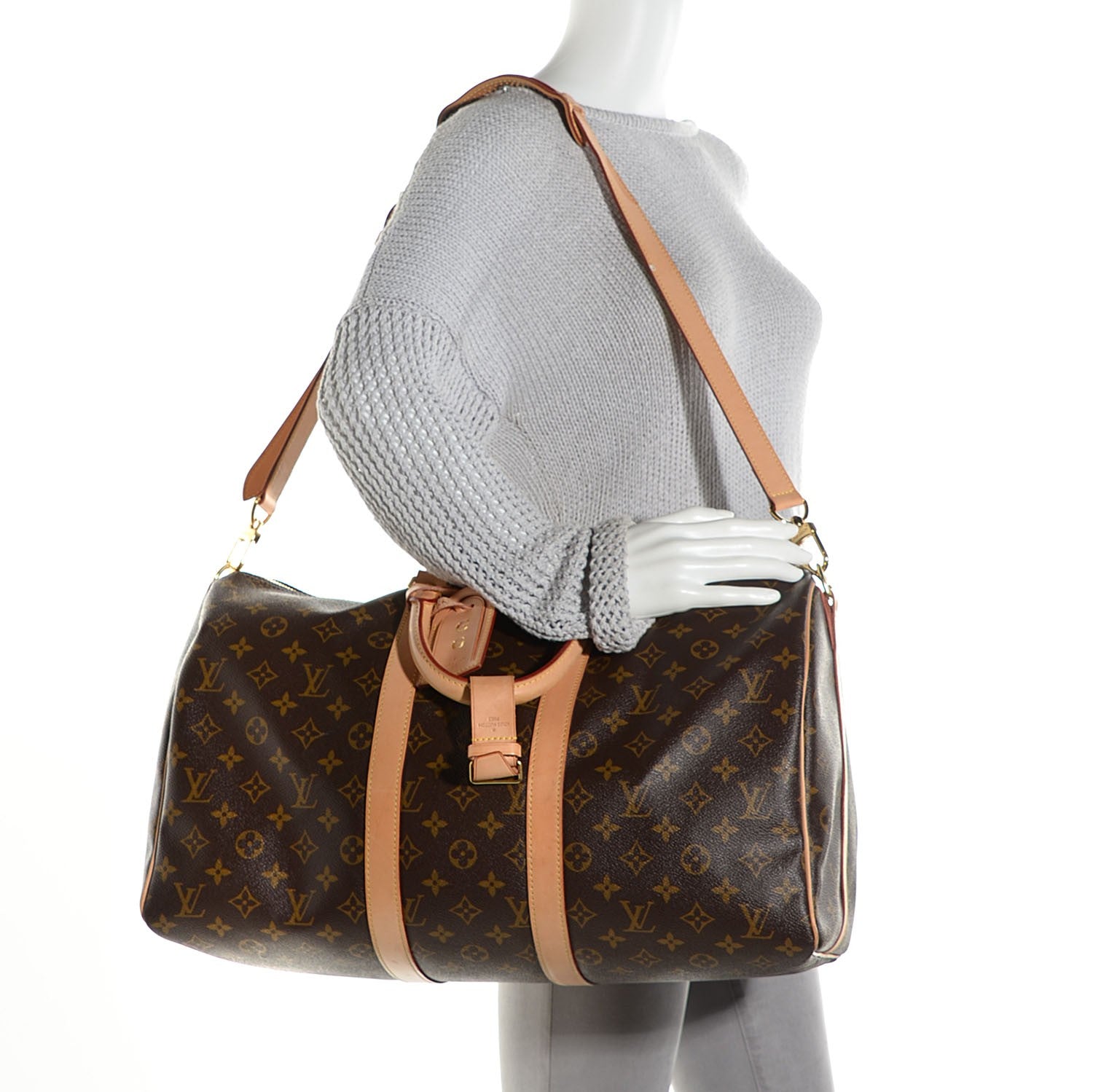 Louis Vuitton Monogram Keepall Bandouliere 45 2 of 8