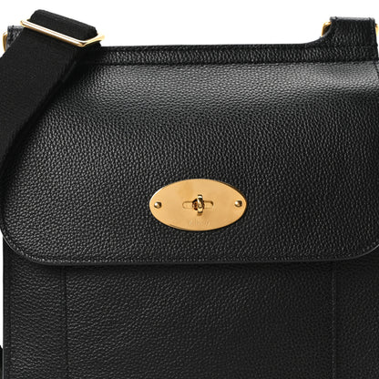 Mulberry Natural Grain Calfskin Antony Messenger Crossbody Black 6 of 8