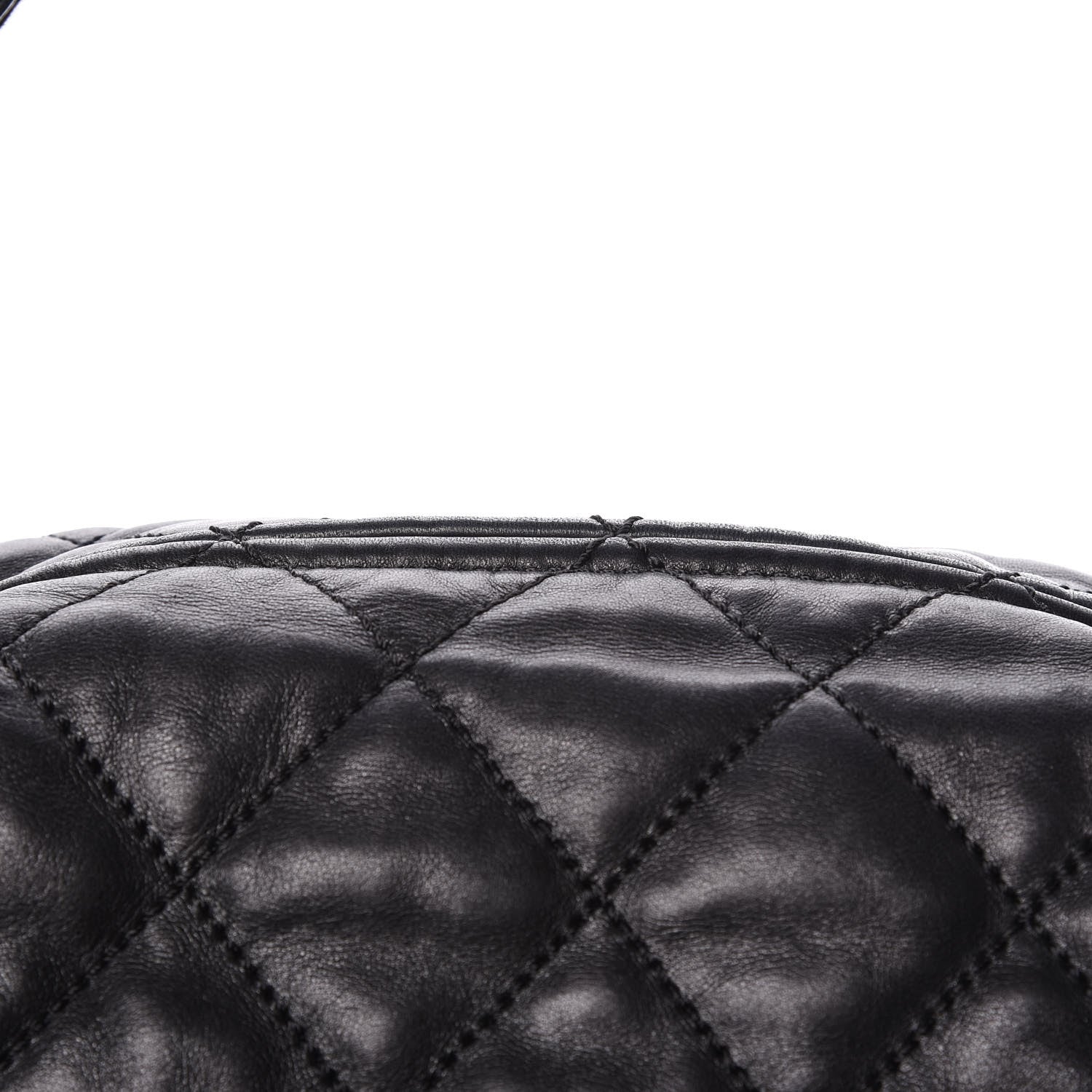 Chanel Lambskin Quilted Cloudy Bundle Hobo Black 8 of 11