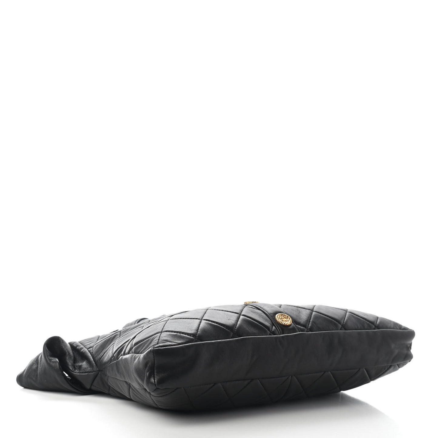 Lambskin Quilted Girl Bag Black