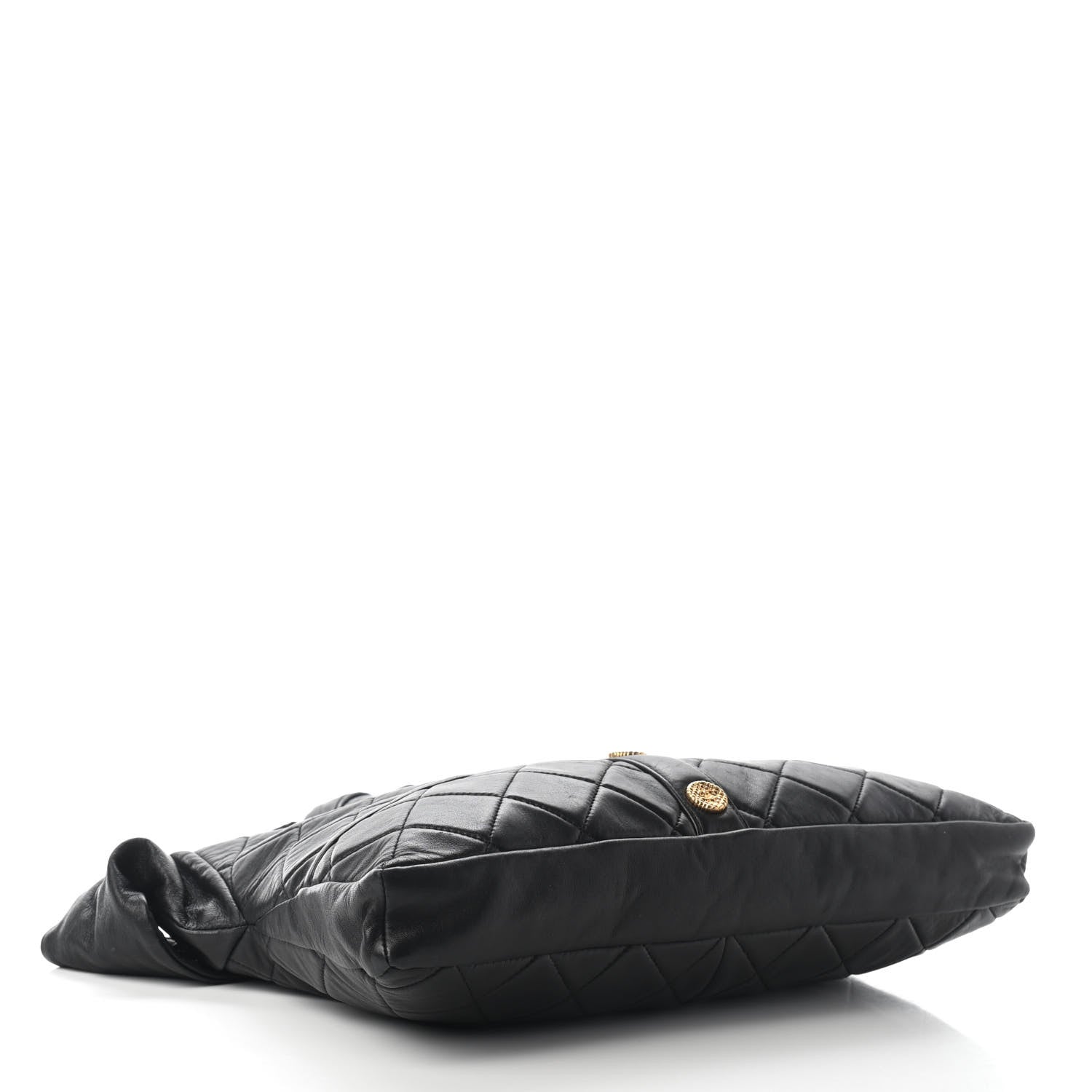 Chanel Lambskin Quilted Girl Bag Black 4 of 9