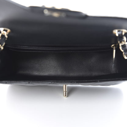 Chanel Patent Calfskin Quilted Mini Rectangular Flap Black 5 of 10