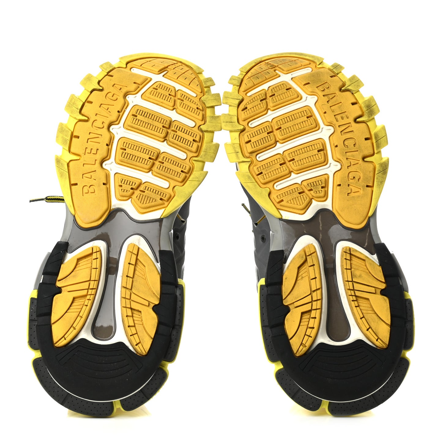 Mesh Nylon Mens Track Sneakers 45 Yellow Black White