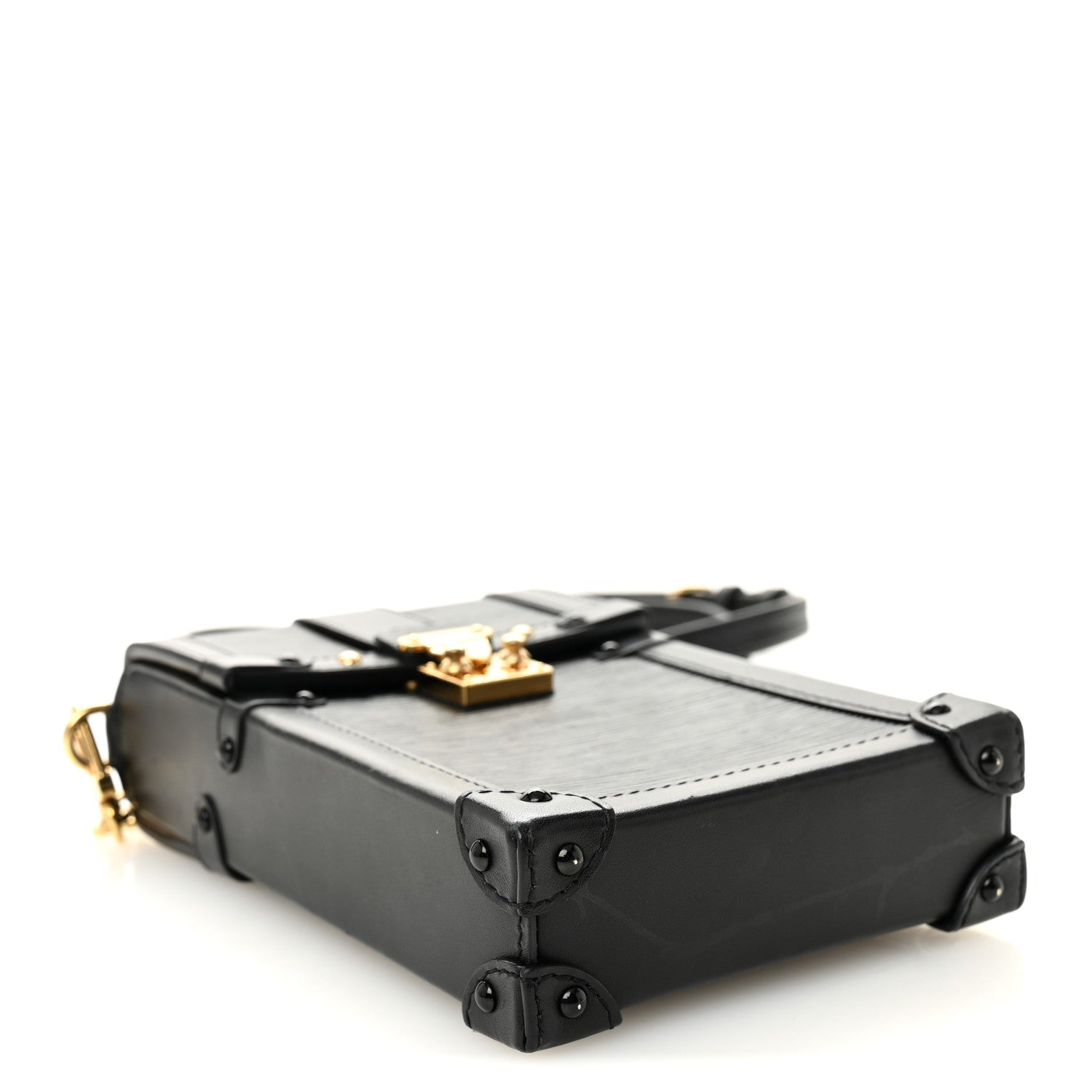Louis Vuitton Epi Pochette Trunk Verticale Black 3 of 9