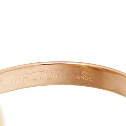 Cartier 18K Pink Yellow White Gold Diamond Trinity 6 Band Ring 49 4.75 3 of 4