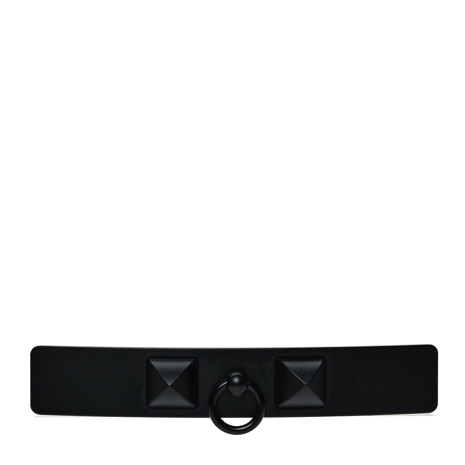 Hermes Aluminium Caprice Hair Clip Black 1 of 3