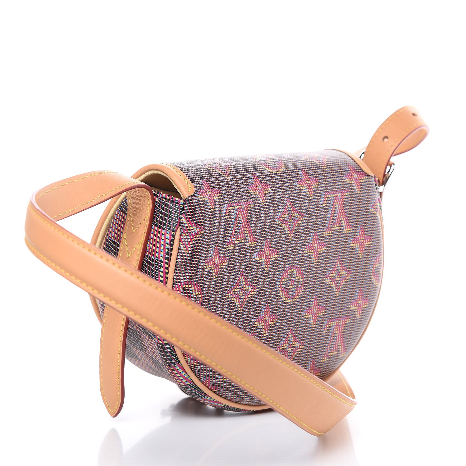 Louis Vuitton Monogram LV Pop Tambourin Rose 3 of 10