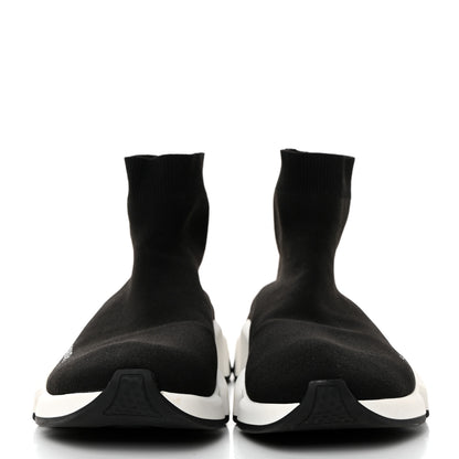 Balenciaga Neoprene Knit Mens Speed Sneakers 44 Black White 2 of 10