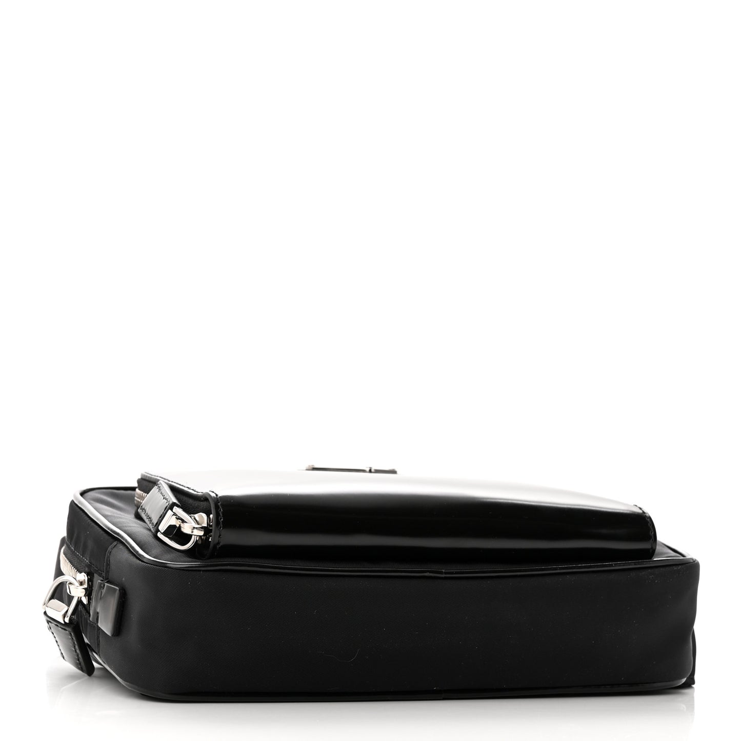 Re-Nylon Spazzolato Belt Bag Black