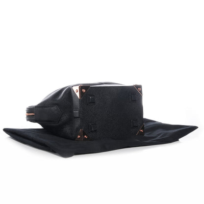Alexander Wang Pebbled Leather Large Emile Black with Rose Gold Hardware 4 of 7