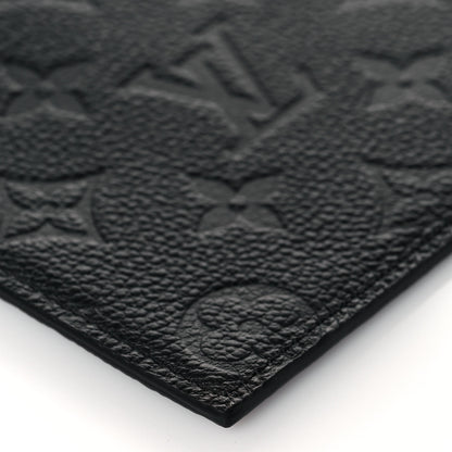 Louis Vuitton Empreinte Felicie Chain Wallet Zippered Insert Black 7 of 11