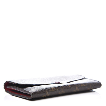 Louis Vuitton Monogram Emilie Wallet Fuchsia 3 of 16