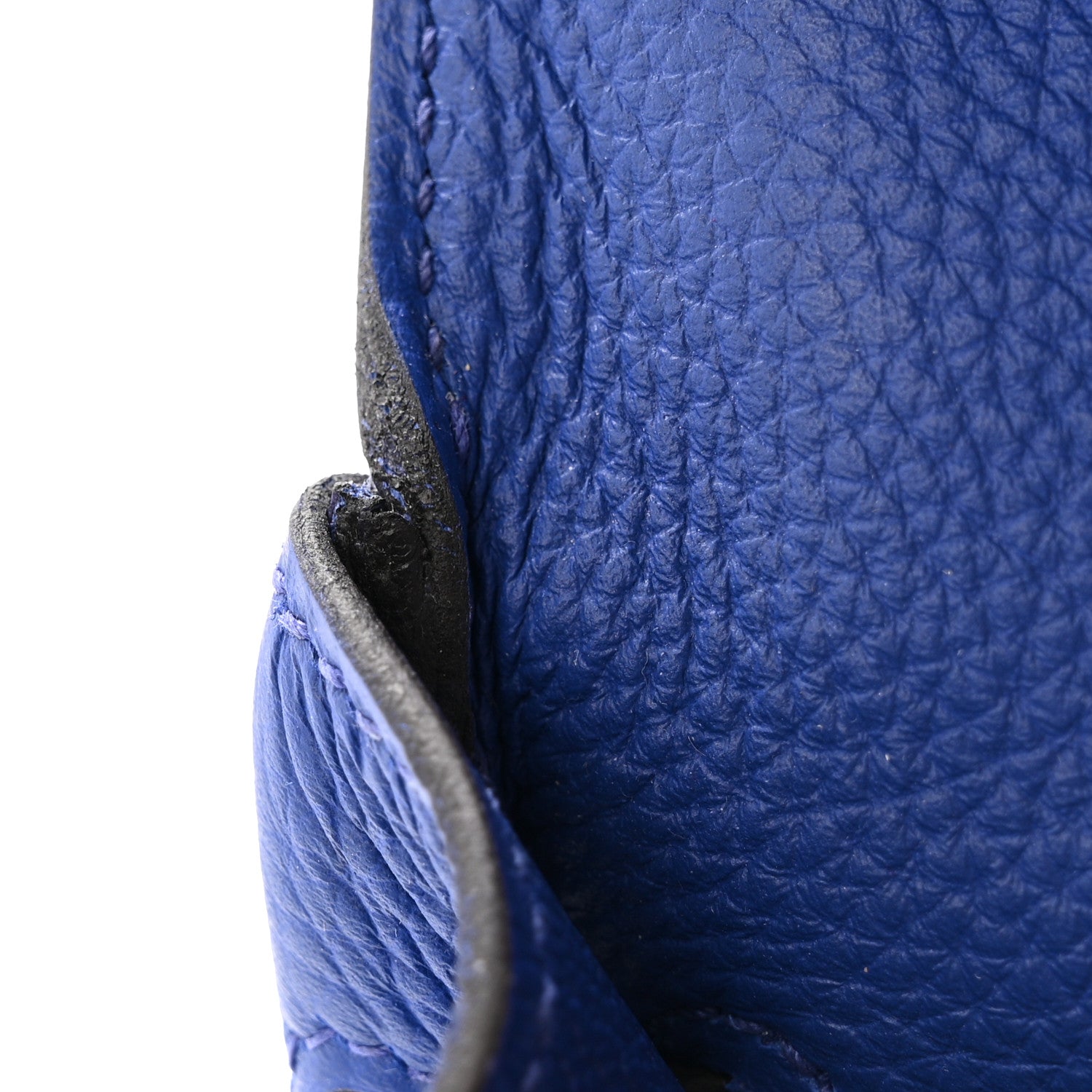Hermes Togo Kelly Retourne 32 Bleu Electrique 16 of 17