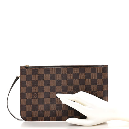 Louis Vuitton Damier Ebene Neverfull MM GM Pochette 2 of 8