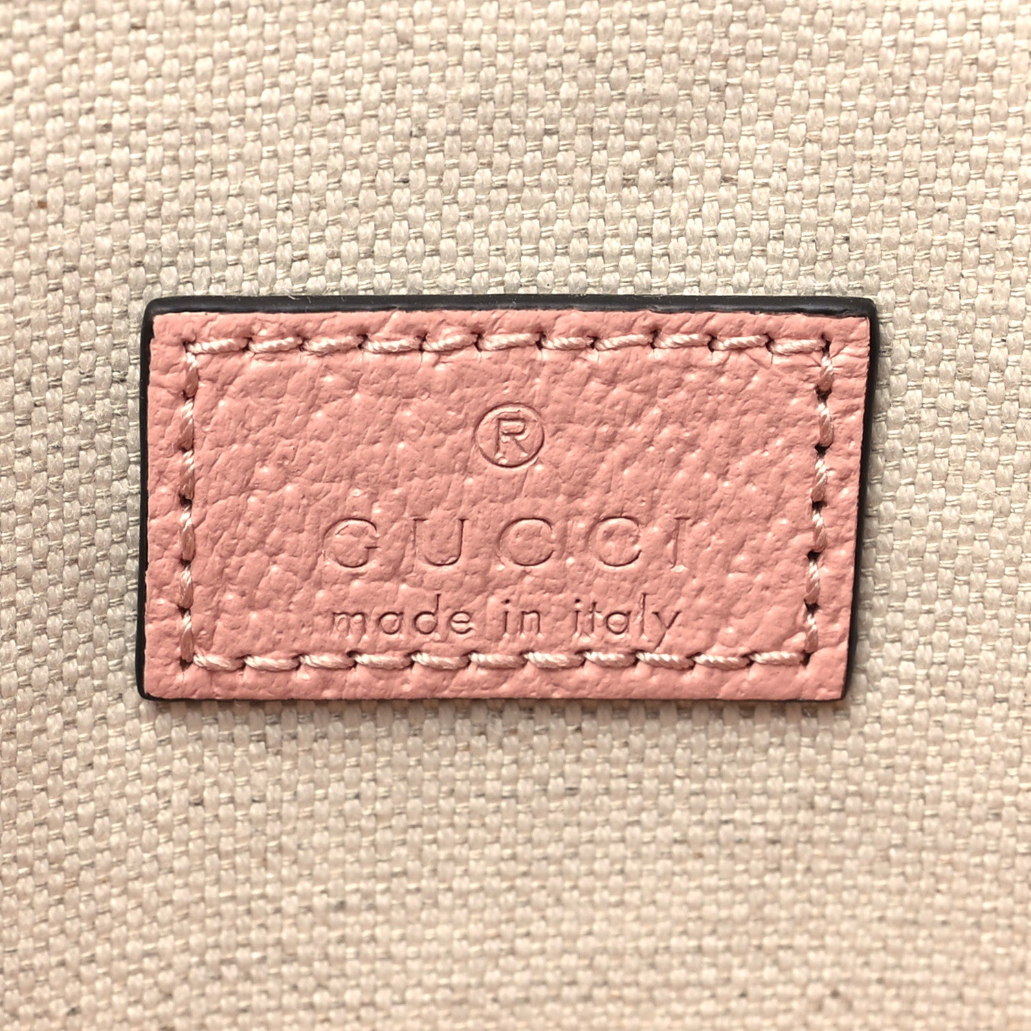 Gucci GG Supreme Monogram Textured Dollar Calfskin Mini Ophidia Shoulder Tote Bag Rose Pink 7 of 11