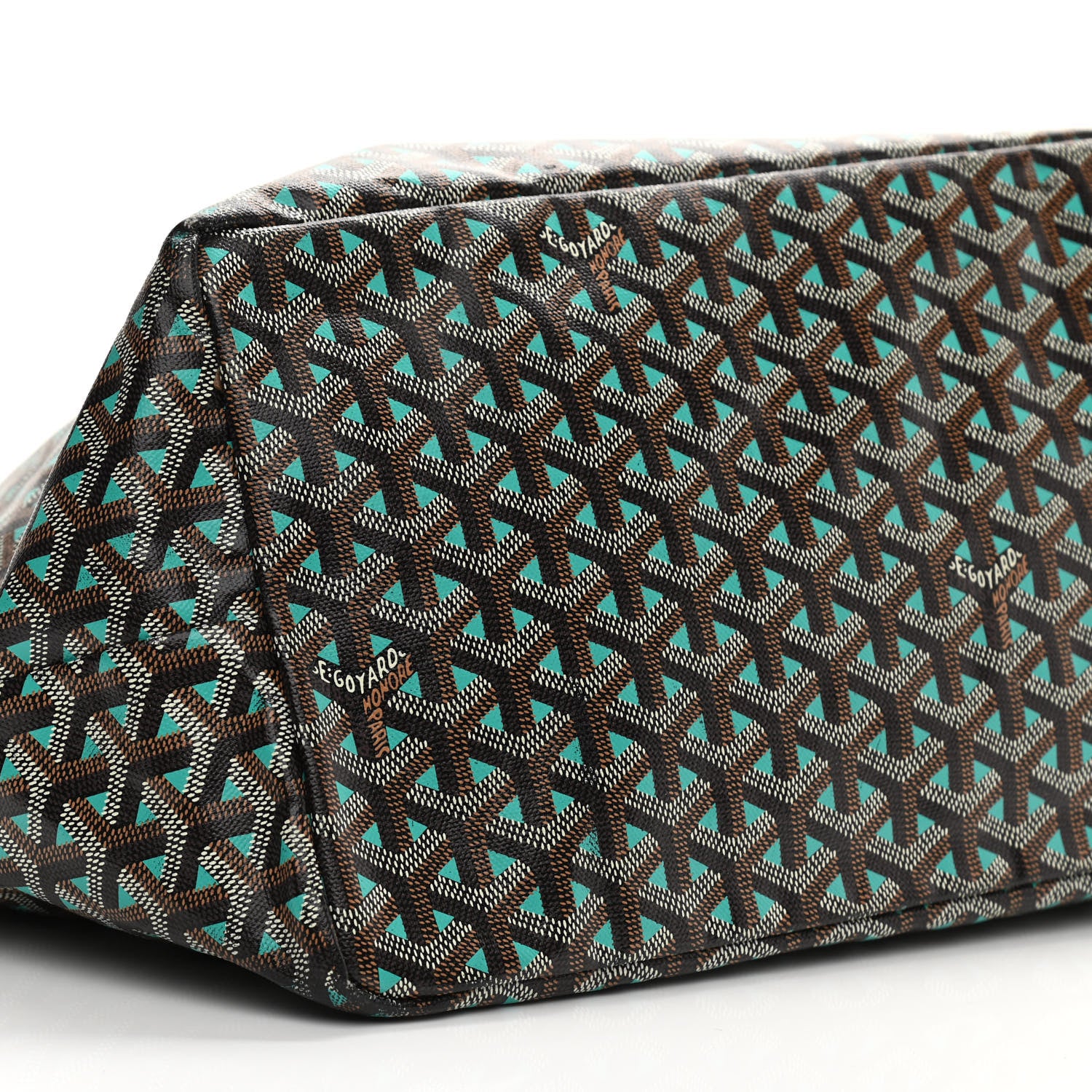 Goyard Goyardine Saint Louis Claire Voie GM Black Opaline 10 of 16