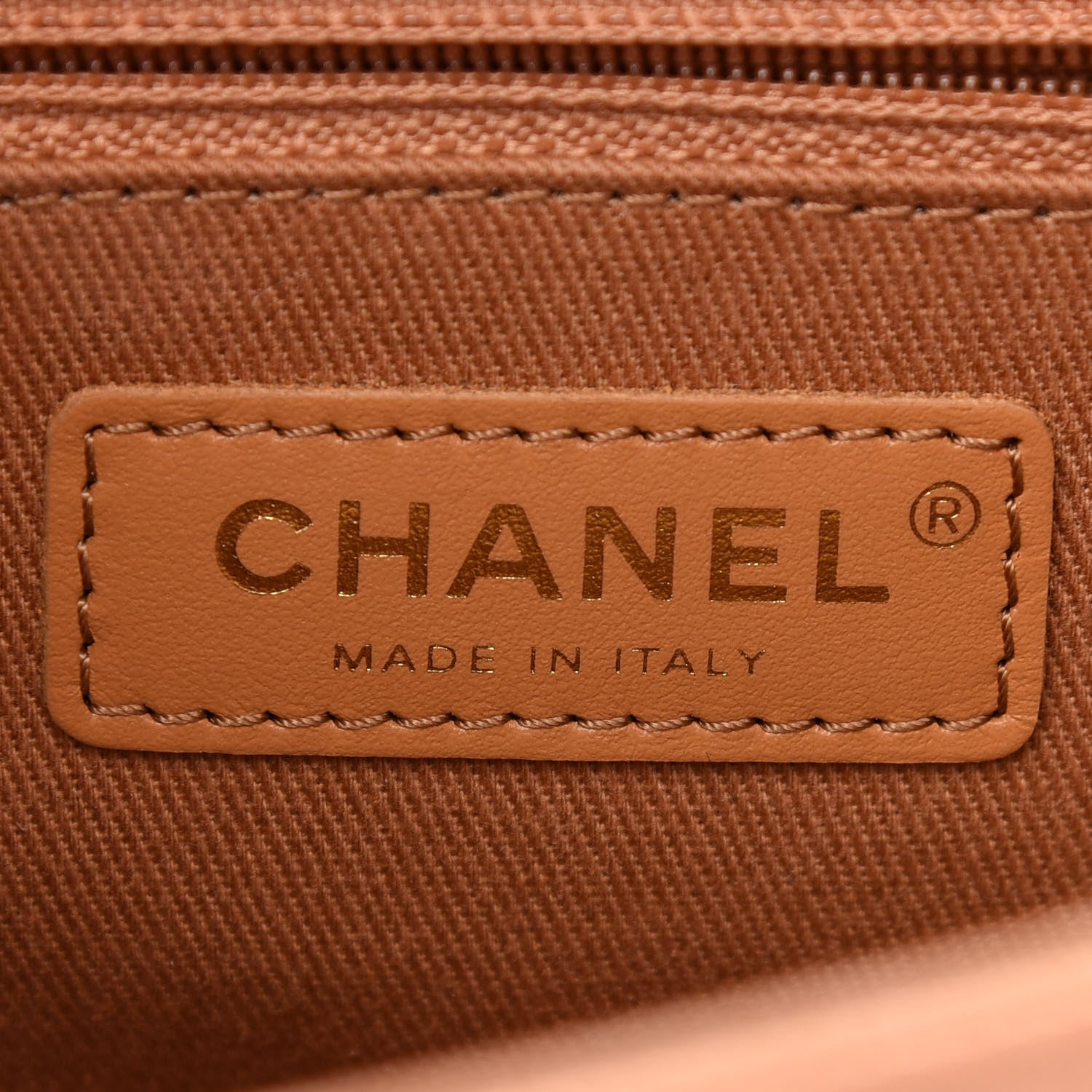 Chanel Caviar Quilted Small Business Affinity Flap Camel 6 of 9