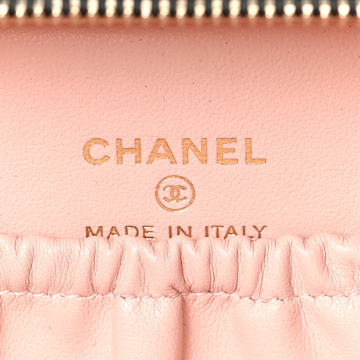 Chanel Patent Quilted Top Handle Small Vanity Case Black 6 of 9