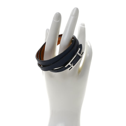Hermes Swift 3MM Hapi Triple Tour Wrap Bracelet 2 of 6