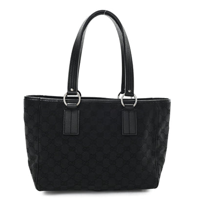 Gucci Monogram Medium Tote Black 1 of 10
