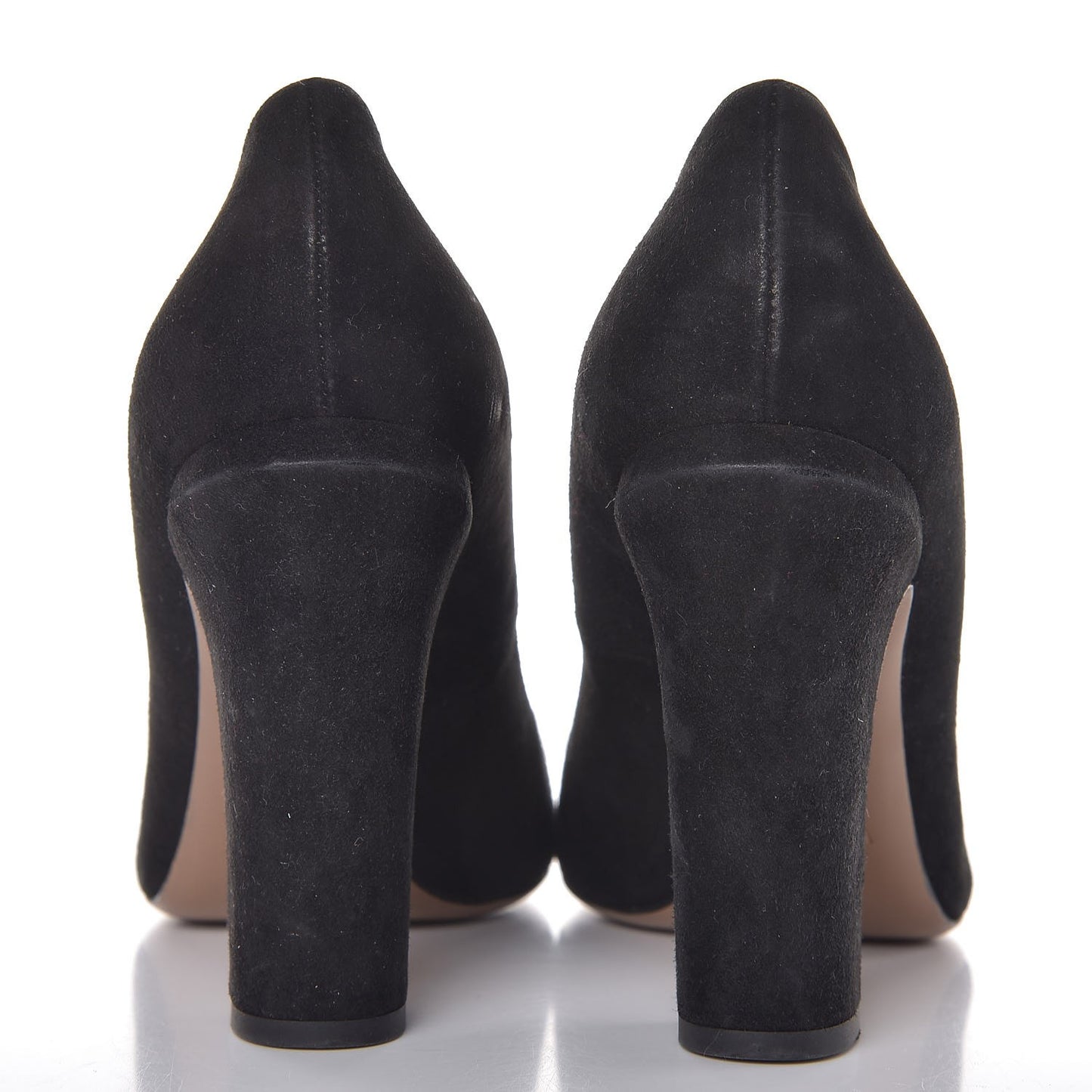 Suede Tan-Go Mary Jane 100mm Pumps 40 Black