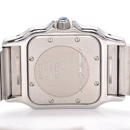 Cartier Stainless Steel 29mm Santos De Galbee Quartz Watch 5 of 10