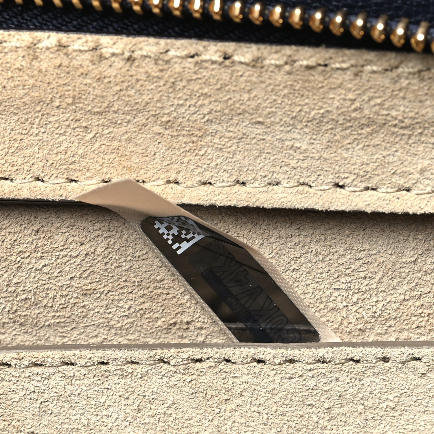 Chloe Shiny Goatskin Suede Small Pixie Bag Full Blue 7 of 11