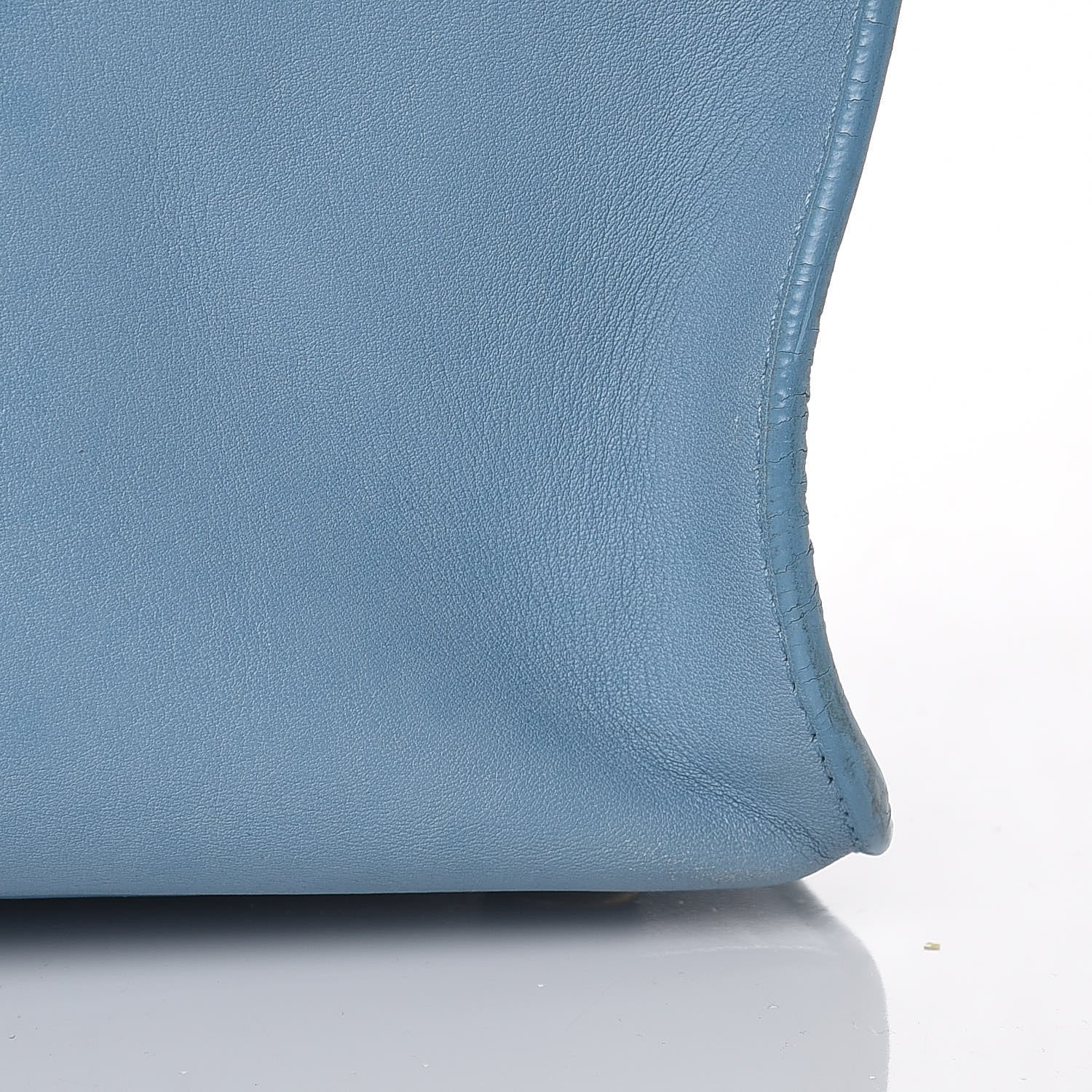 Saint Laurent Calfskin Medium Classic Y Cabas Blue Glacier 18 of 18