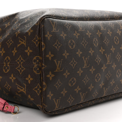 Louis Vuitton Monogram Articles de Voyage Ikat Neverfull GM Rose Velours 9 of 11