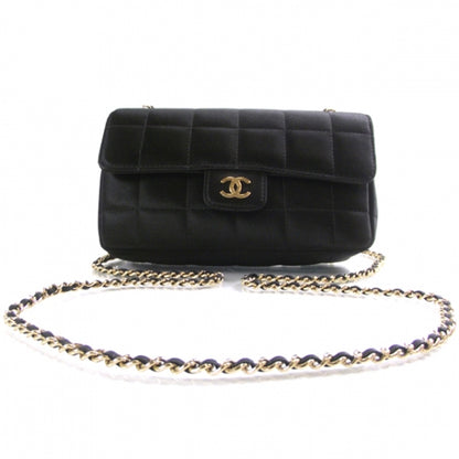 Chanel Satin Quilted Flap Evening Bag 1 of 9