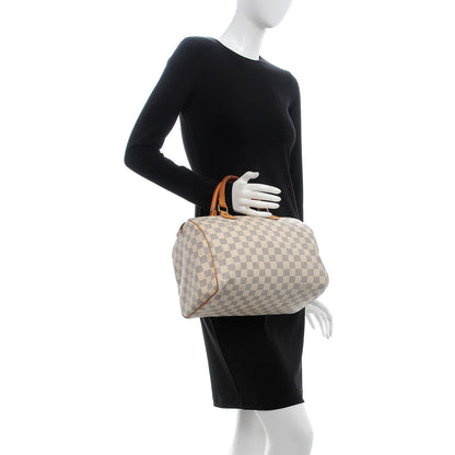 Louis Vuitton Damier Azur Speedy 30 2 of 20