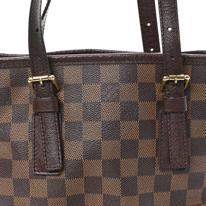 Louis Vuitton Damier Ebene Marais Bucket 23 8 of 10
