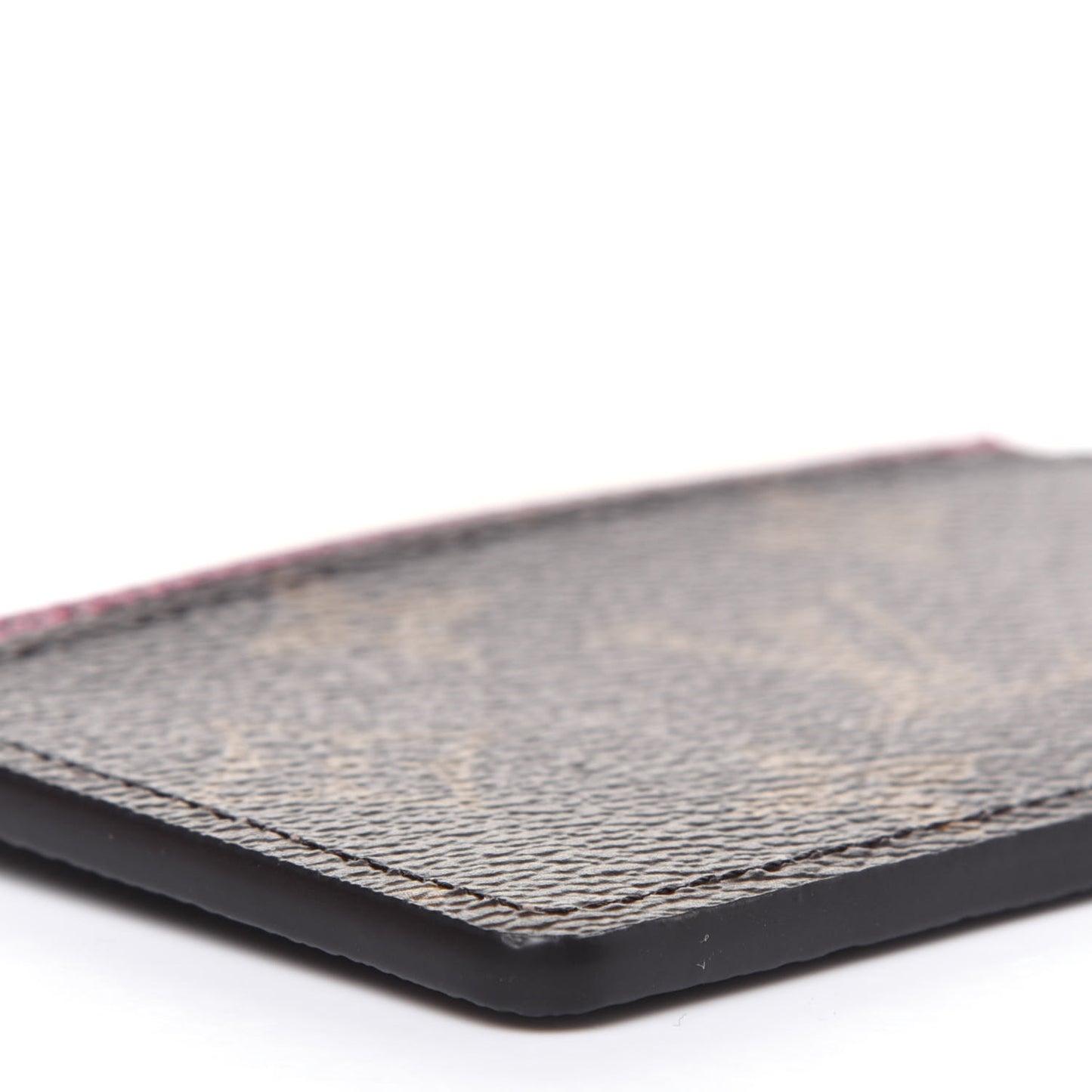 Monogram Card Holder Fuchsia
