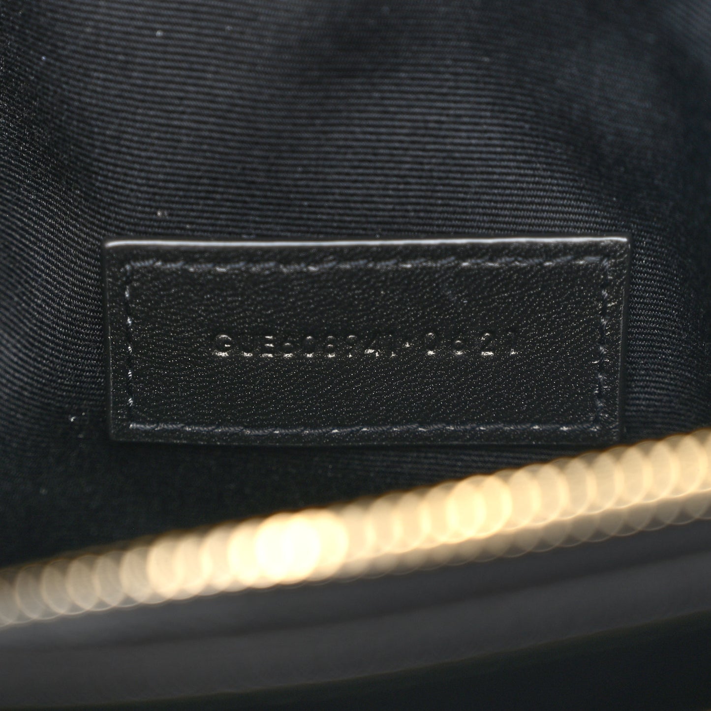 Grained Lambskin Quilted Mini Becky Double Zip Bag Black