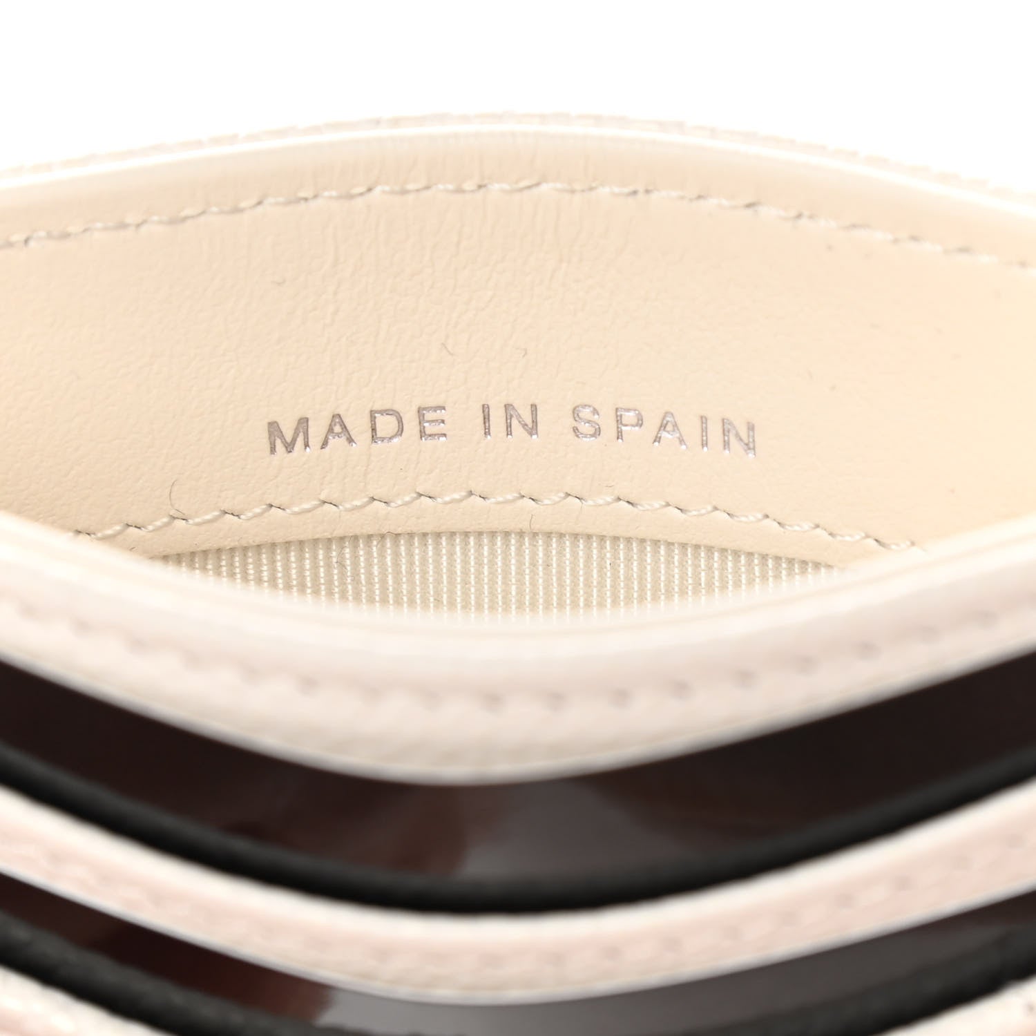 Chanel Caviar Quilted Card Holder White 6 of 8