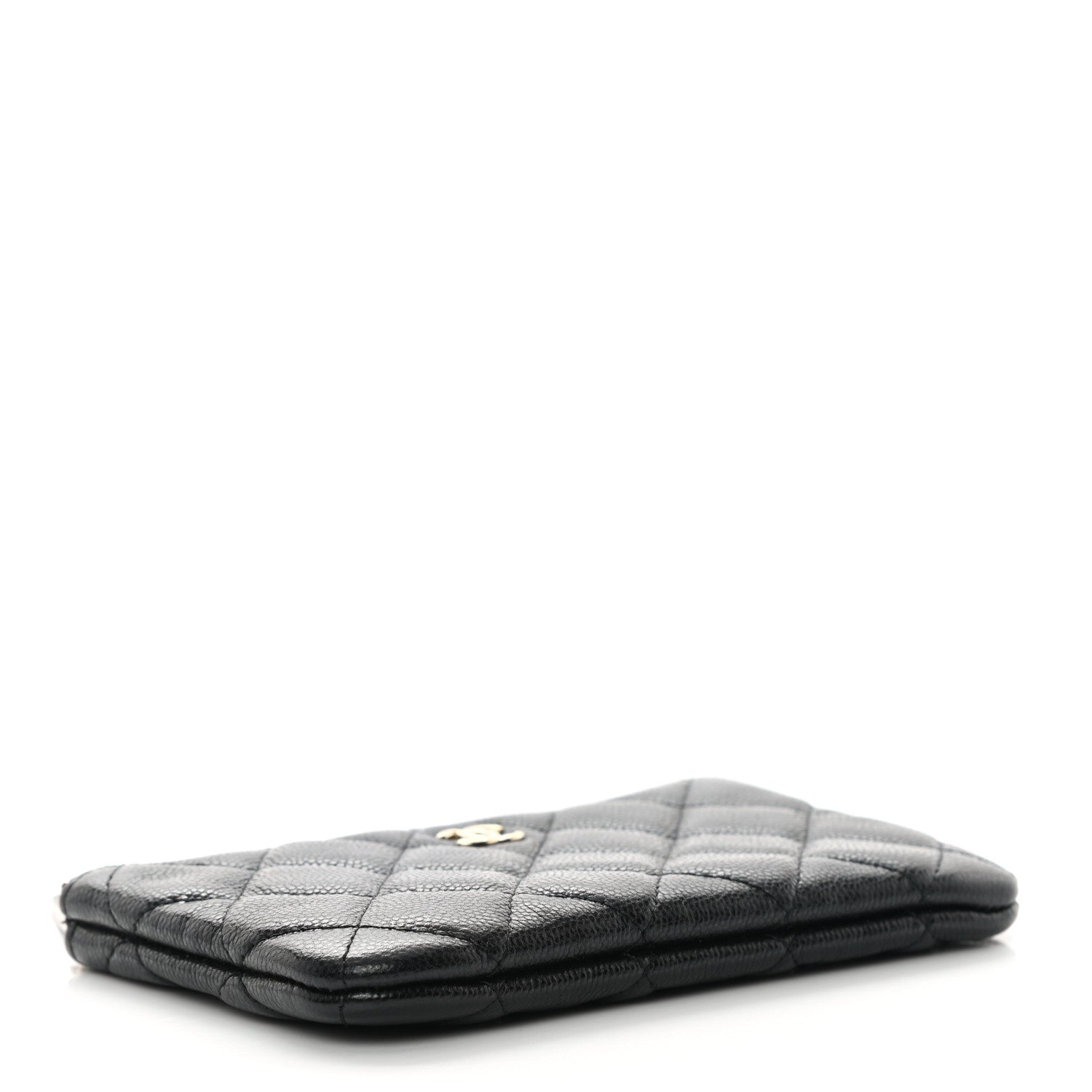 Chanel Caviar Quilted Small Cosmetic Case Black 4 of 8