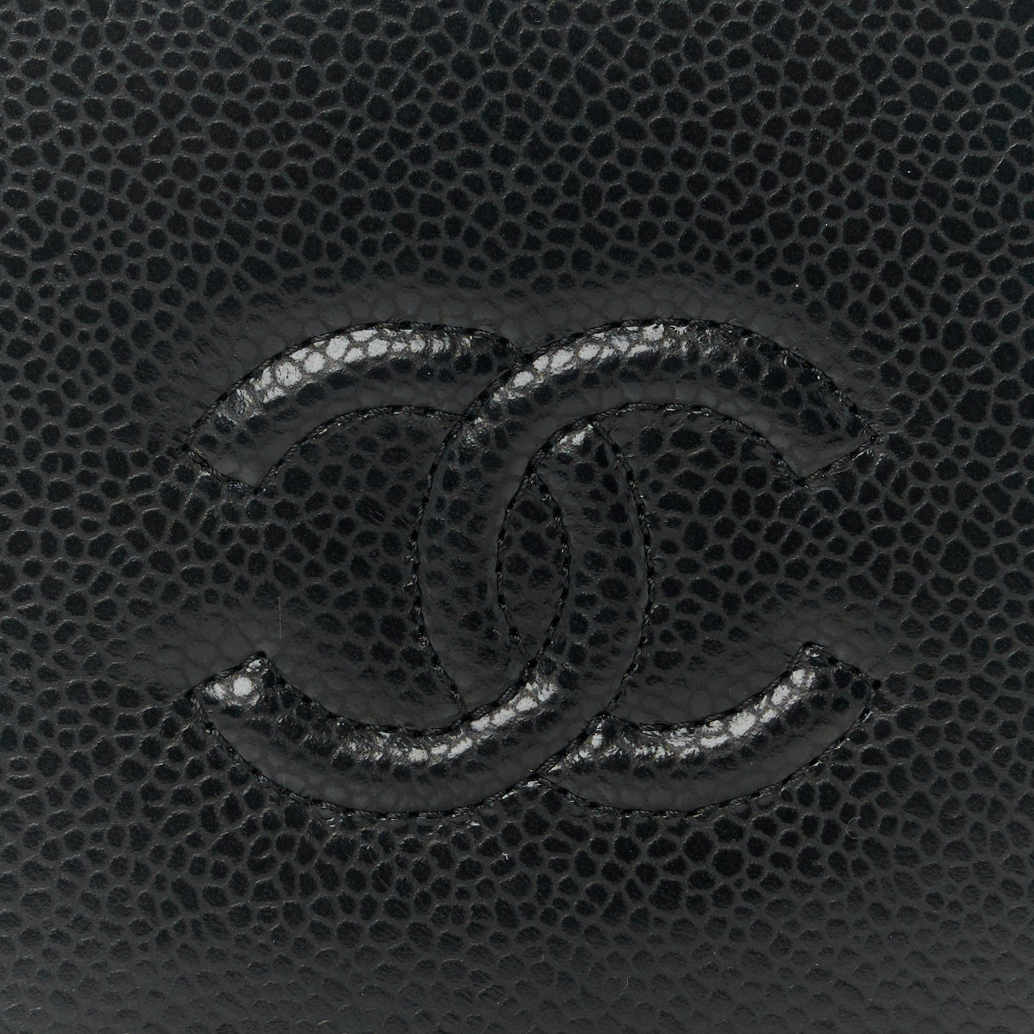 Chanel Caviar Timeless Passport Holder Black 8 of 9