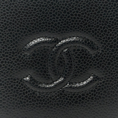 Chanel Caviar Timeless Passport Holder Black 8 of 9