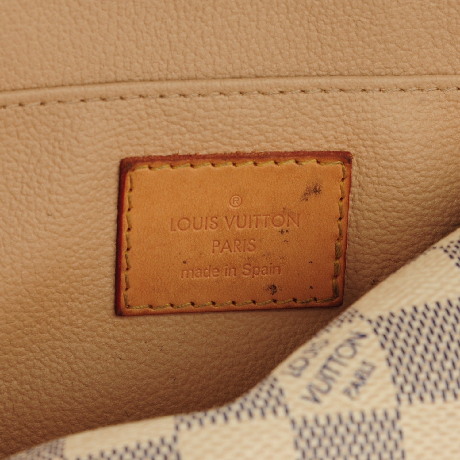 Louis Vuitton Damier Azur Cosmetic Pouch 6 of 7
