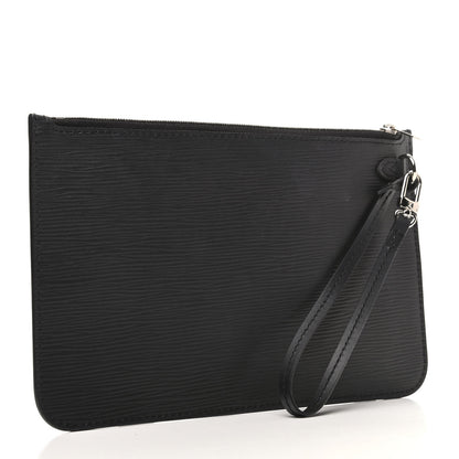 Louis Vuitton Epi Neverfull Pochette MM GM Black 3 of 6