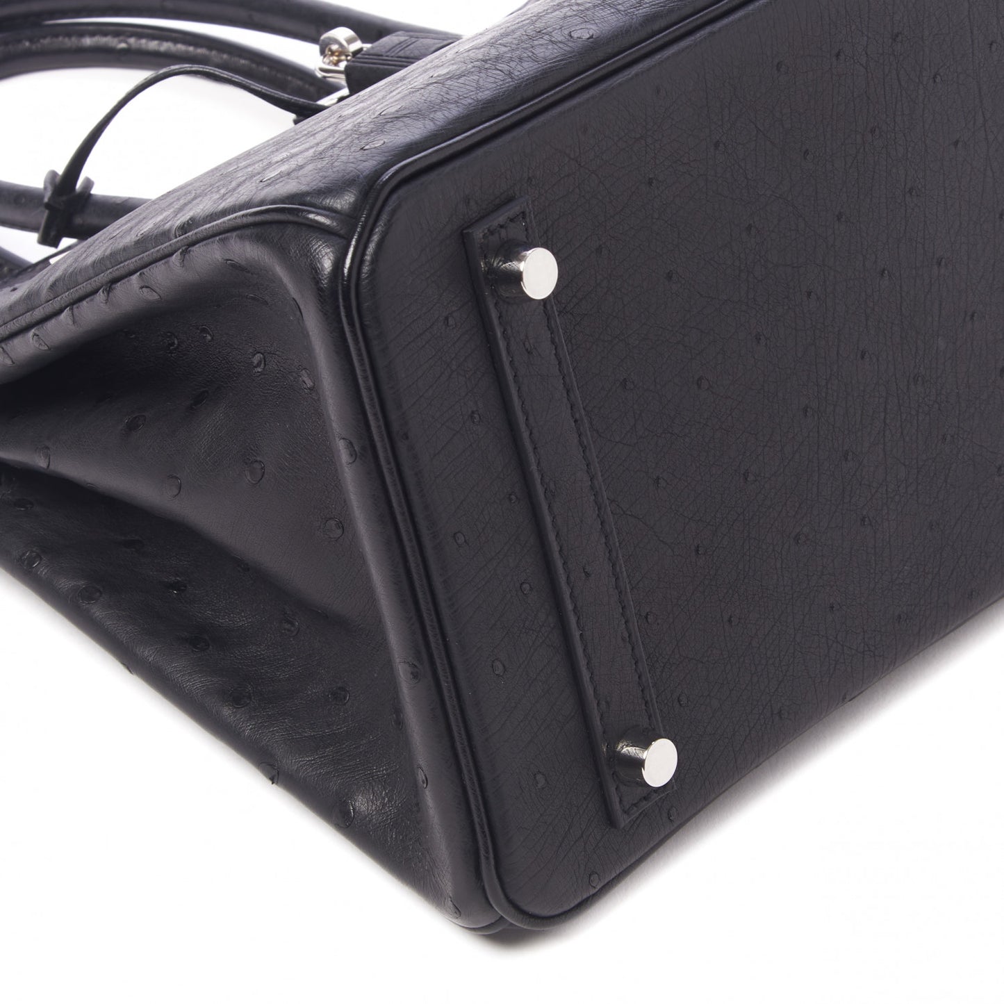 Ostrich Birkin 30 Black