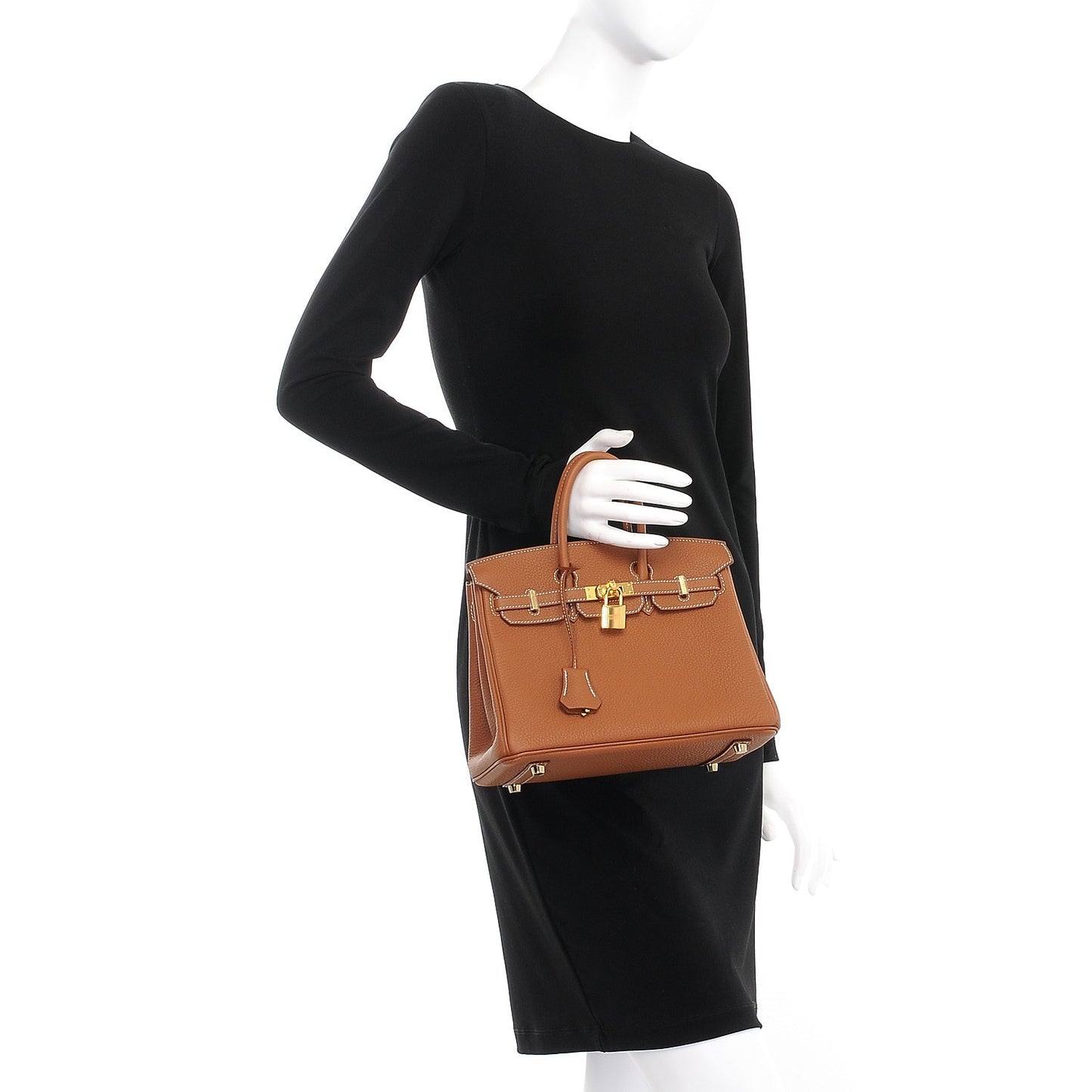 Togo Birkin 25 Gold