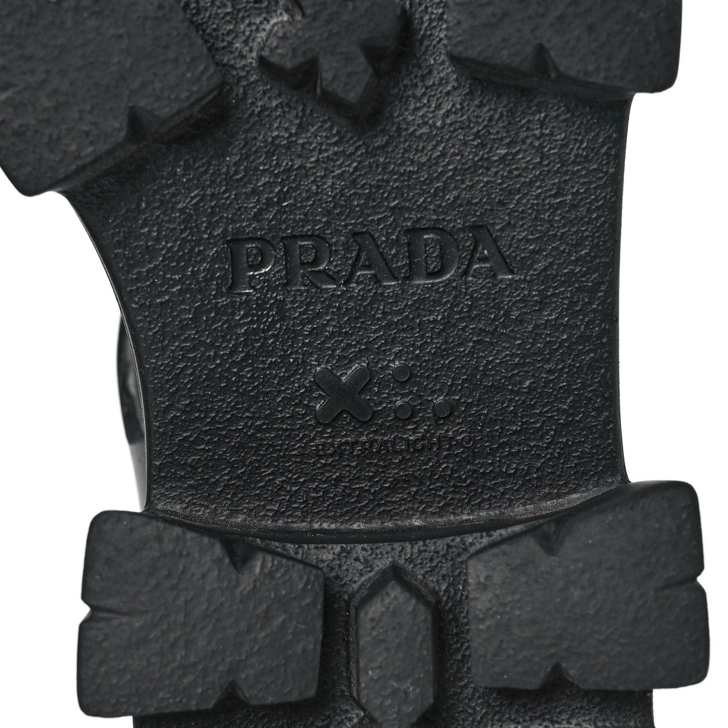 Foam Rubber Triangle Logo Monolith 55mm Cage Sandals 38 Black