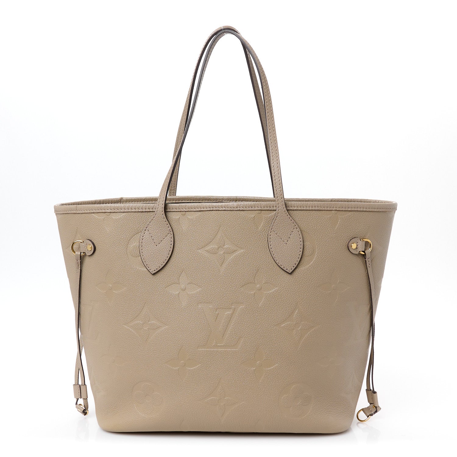 Louis Vuitton Empreinte Monogram Giant Neverfull MM Tourterelle 1 of 14