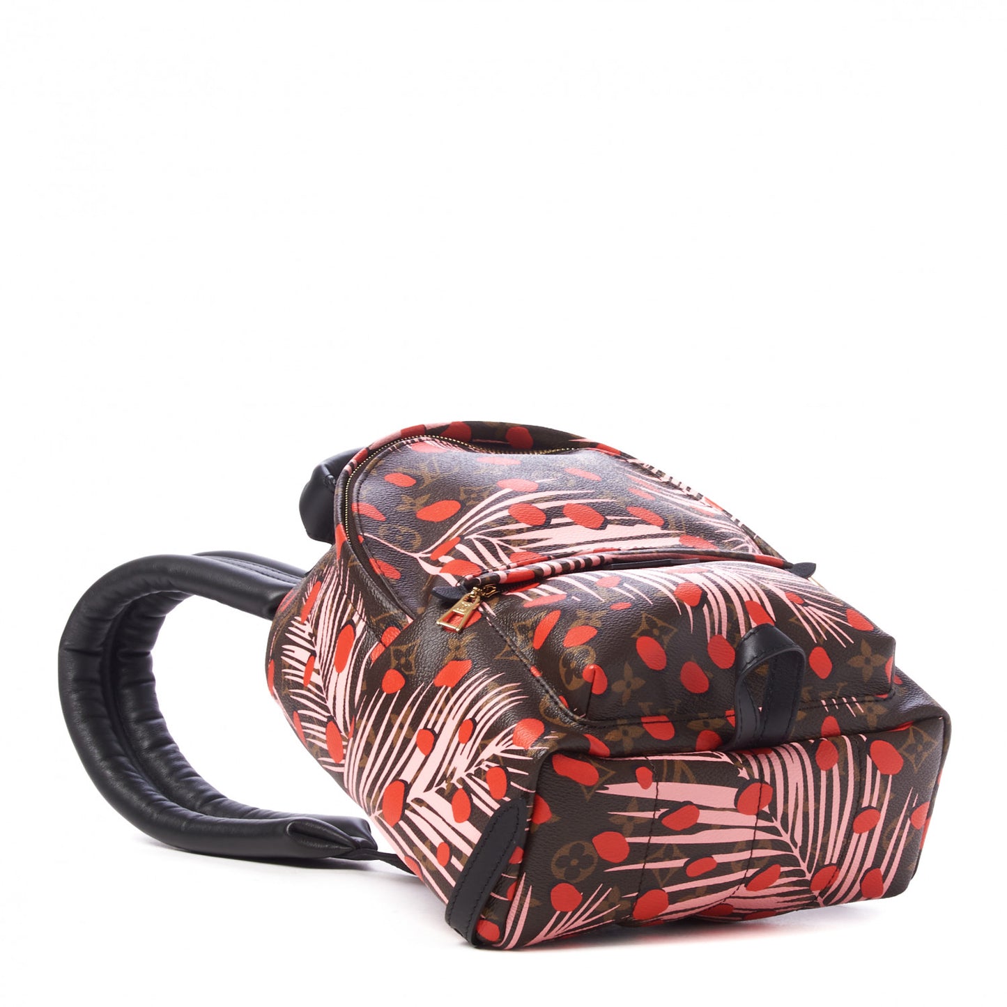 Monogram Jungle Dots Palm Springs Backpack PM Sugar Pink Poppy
