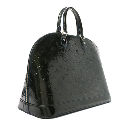Louis Vuitton Vernis Alma GM Blue Nuit 3 of 9