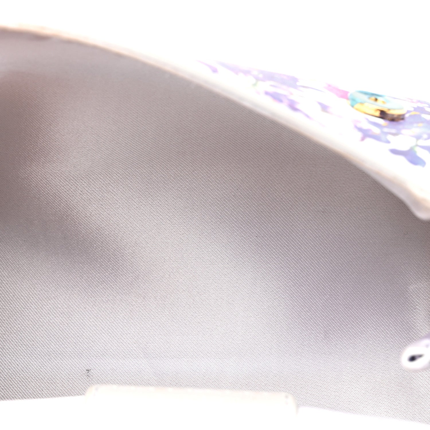 Dolce & Gabbana Dauphine Mini Floral Print Miss Sicily Satchel White Multicolor 5 of 11