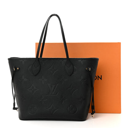 Louis Vuitton Empreinte Monogram Giant Neverfull MM Black 11 of 11